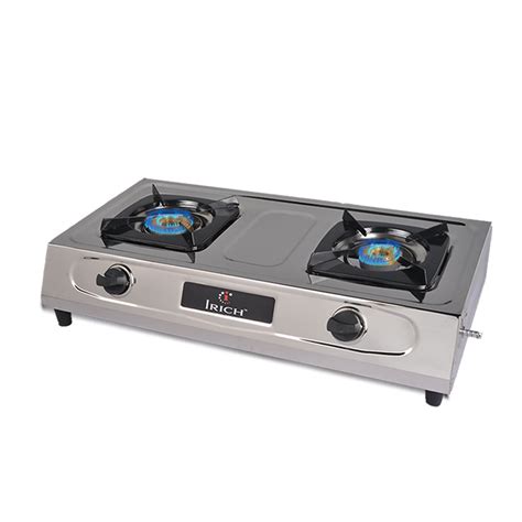 best 2 burner steel gas stove in india